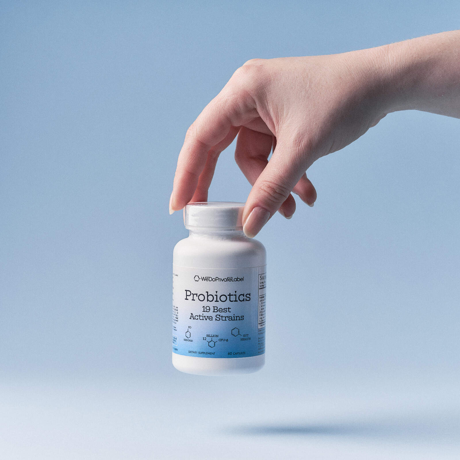 Probiotics – Capsule, 19 Best Active Strains, 60 Capsules.