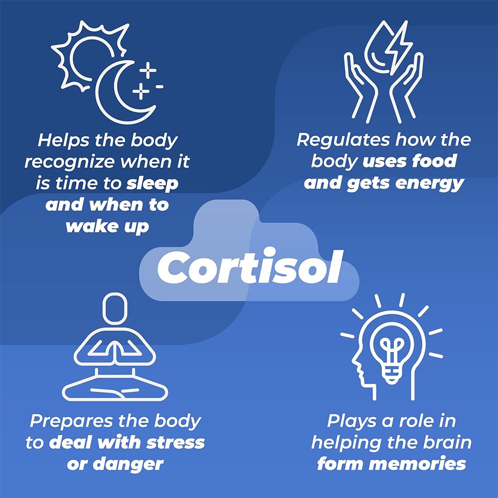 Cortisol Health Supplements Manage Stress Immunity Mental Clarity 30-120 Pills