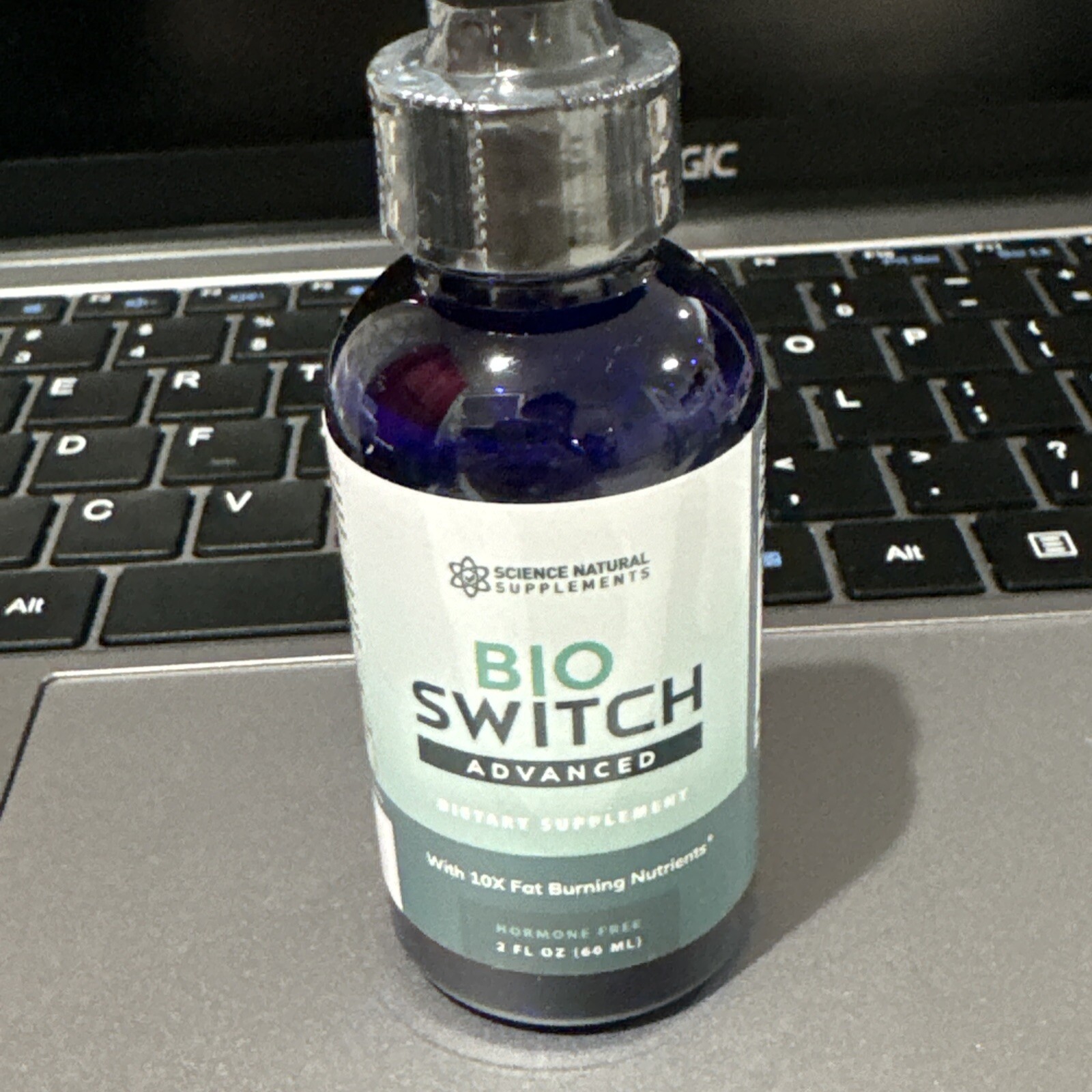 Science Natural Supplements Bio Switch Dietary Supplement 2 Fl Oz. NEW