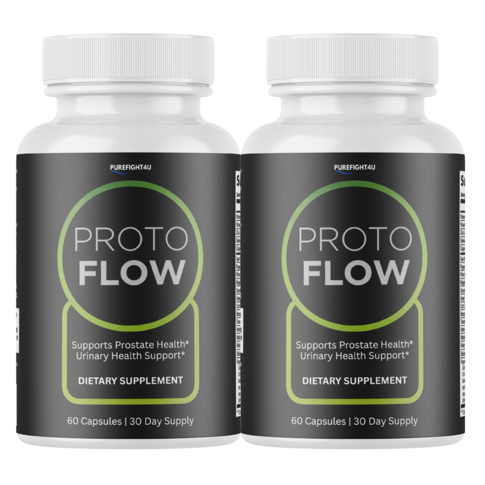 Prosto Flow Supports Healthy Prostate Function Supplement-2 Bottles-120 Capsules