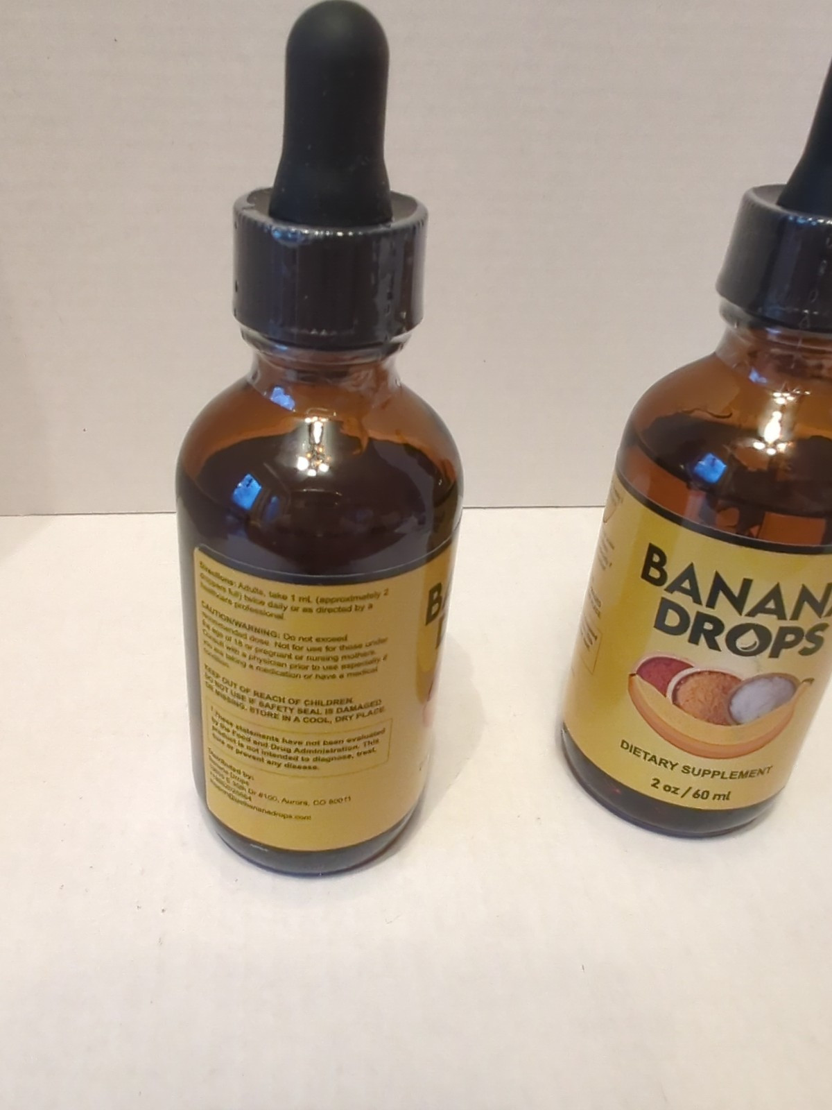 2X Banana Drops for Weight Loss Liquid Supplement, Banana Drops Official