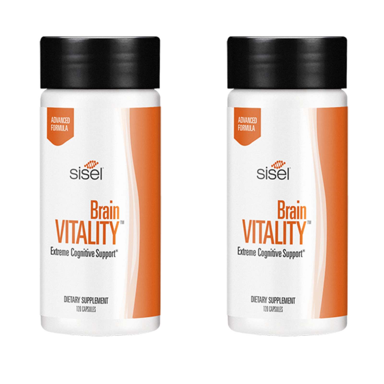 [2 Pack] Sisel Brain Vitality Memory Focus Brain Health – 240 Caps Total