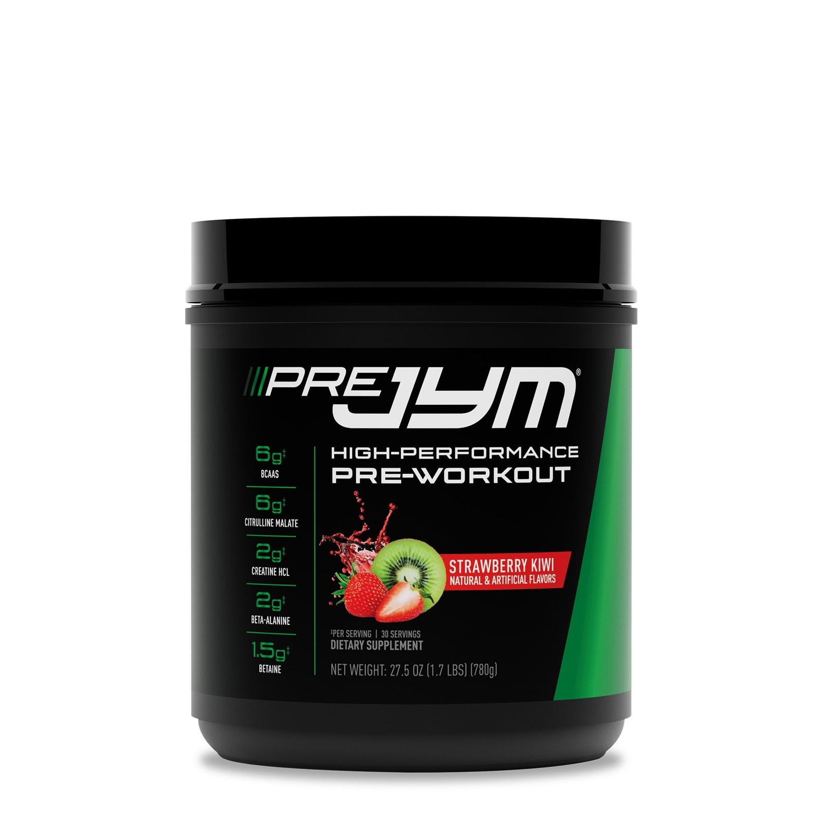 Pre Jym Pre-Workout – Strawberry Kiwi (30 Servings)