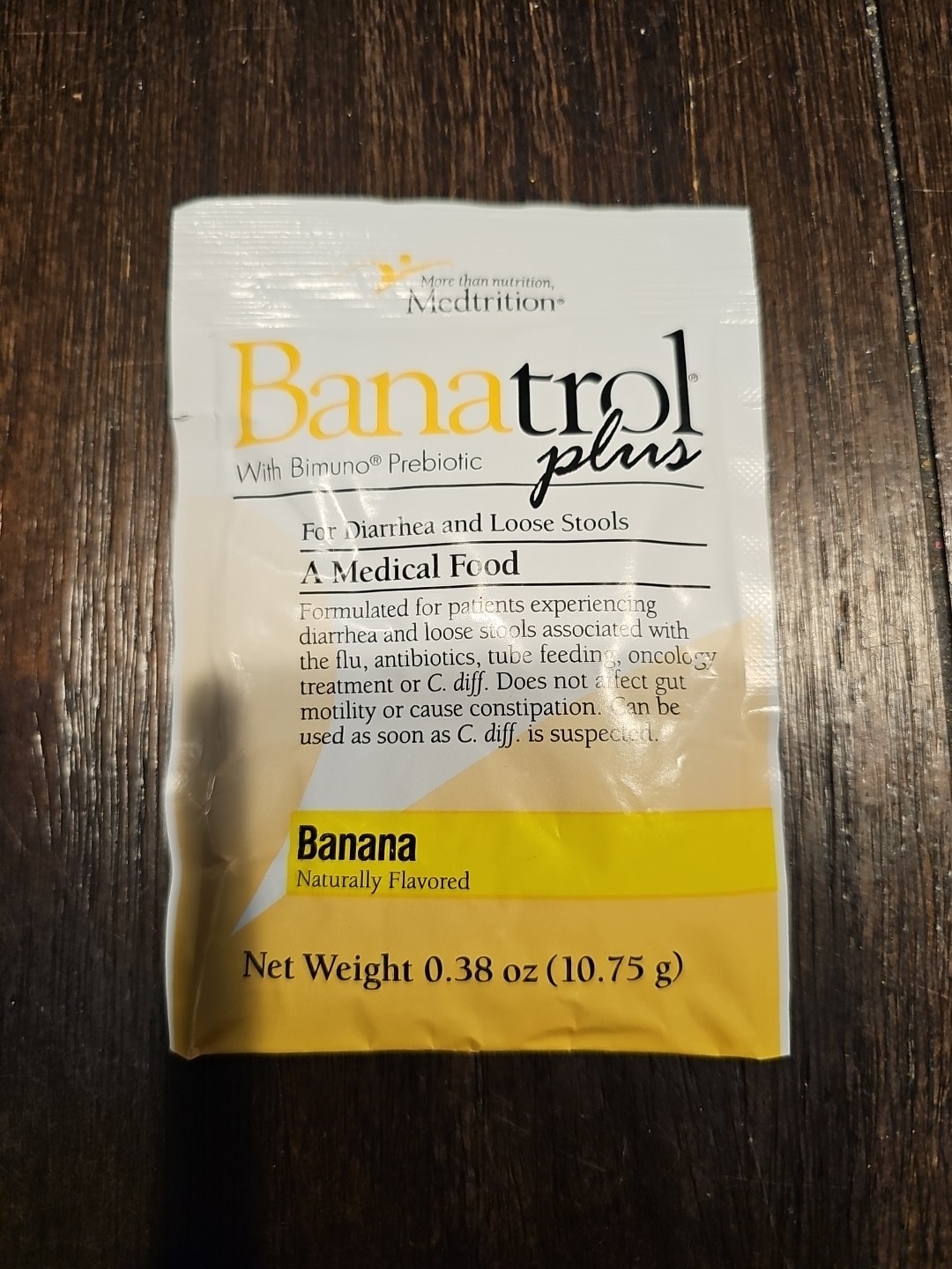 Banatrol Plus Oral Supplement Banana 11 Gram Packet 25 Ct