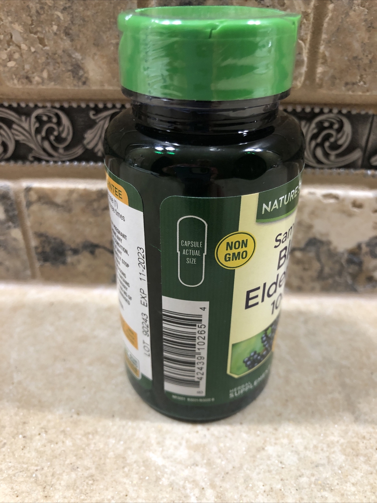 Sambucus Black Elderberry 1000 mg – 100 Capsules –