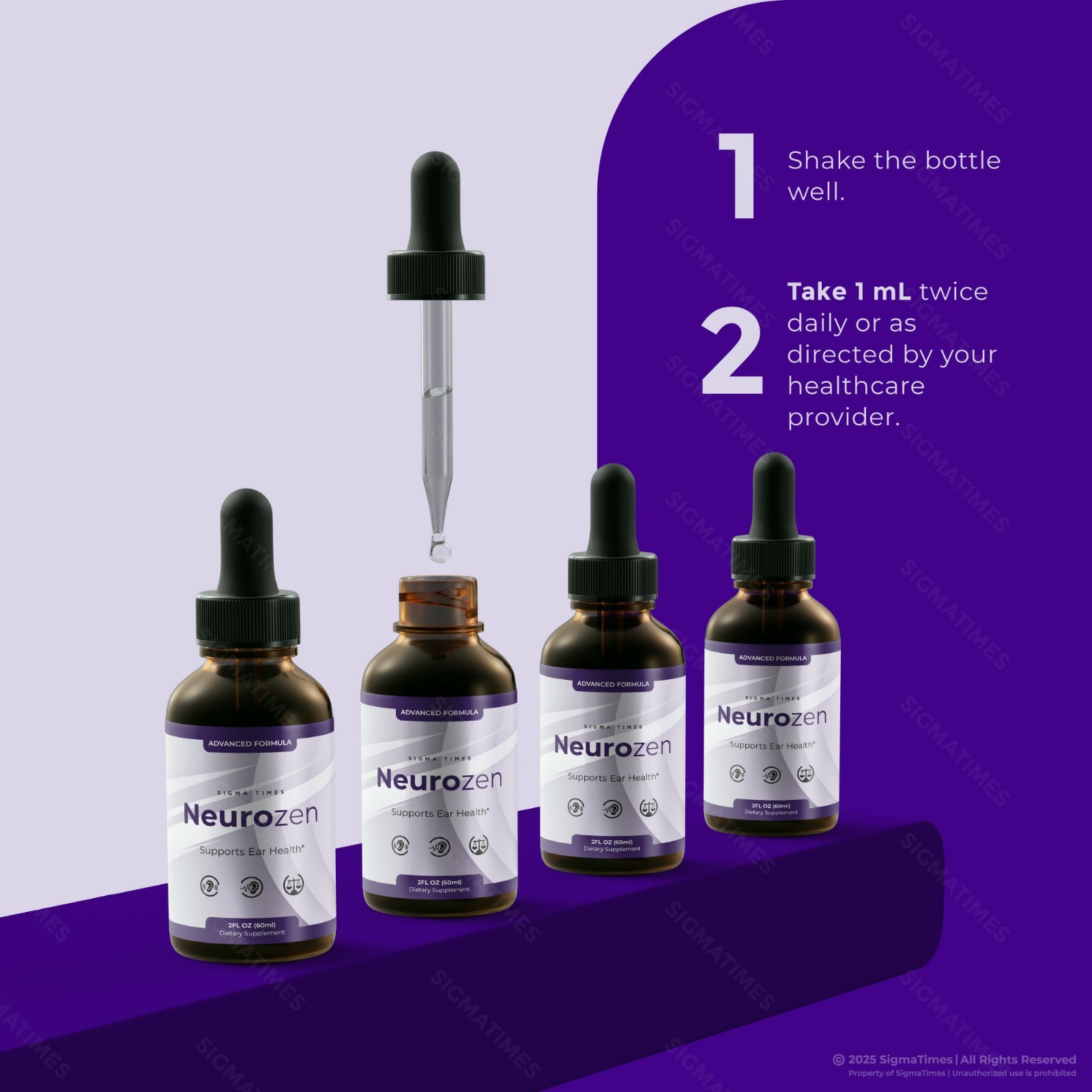 NeuroZen Drops – Neuro Zen Advanced Ear Health and Hearing Support (30servs.)