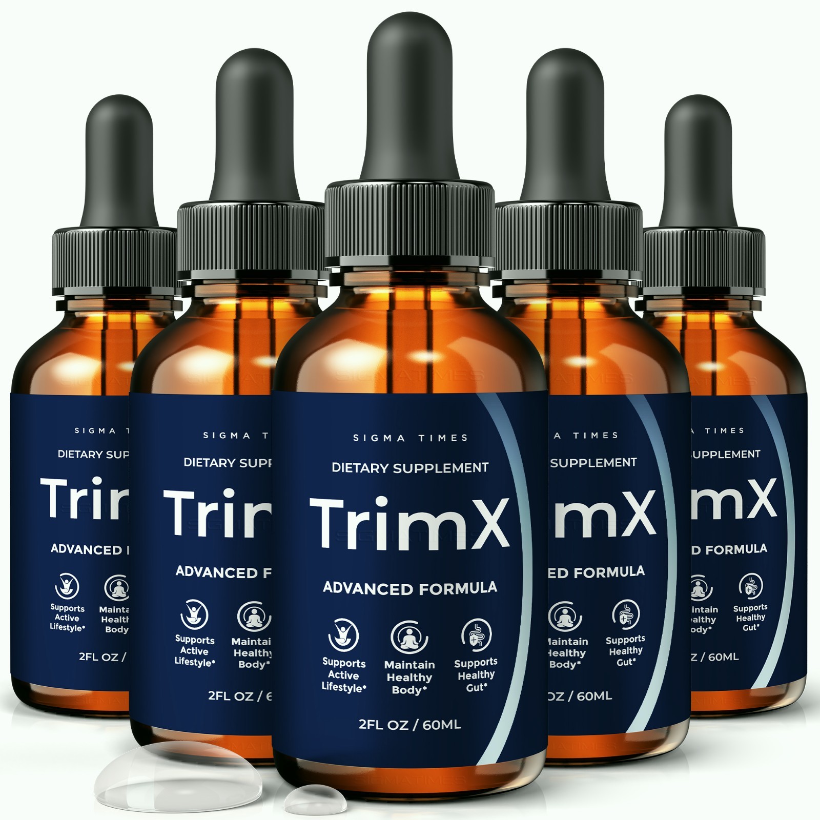 TrimX Drops, Trim X Advanced Weight Loss & Metabolism Support – 5 Pack