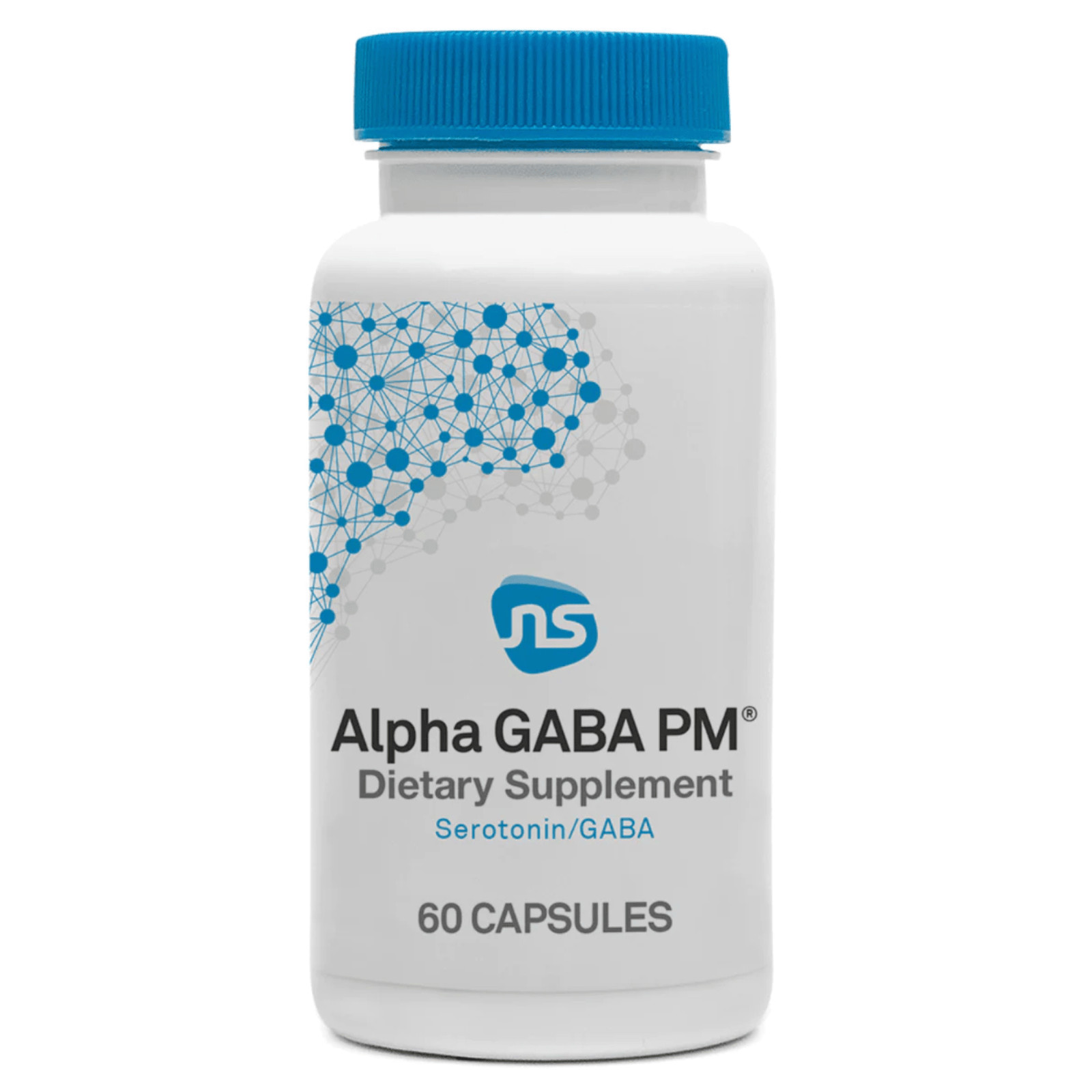 NeuroScience Alpha GABA PM Supports Sleep Relaxation 60 Capsules