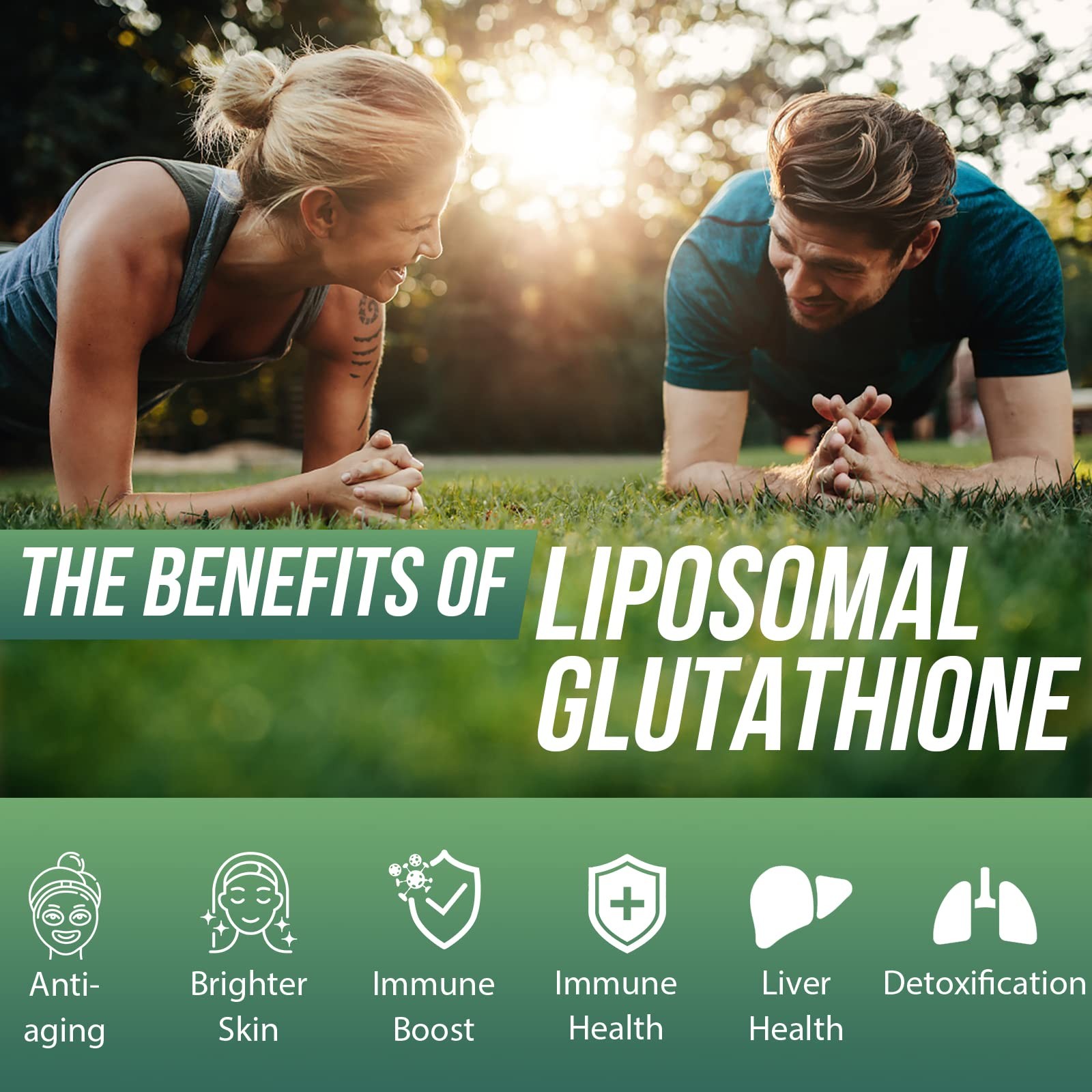 Liposomal Glutathione 2000 MG, Superior Absorption, 60 Count (Pack of 1)