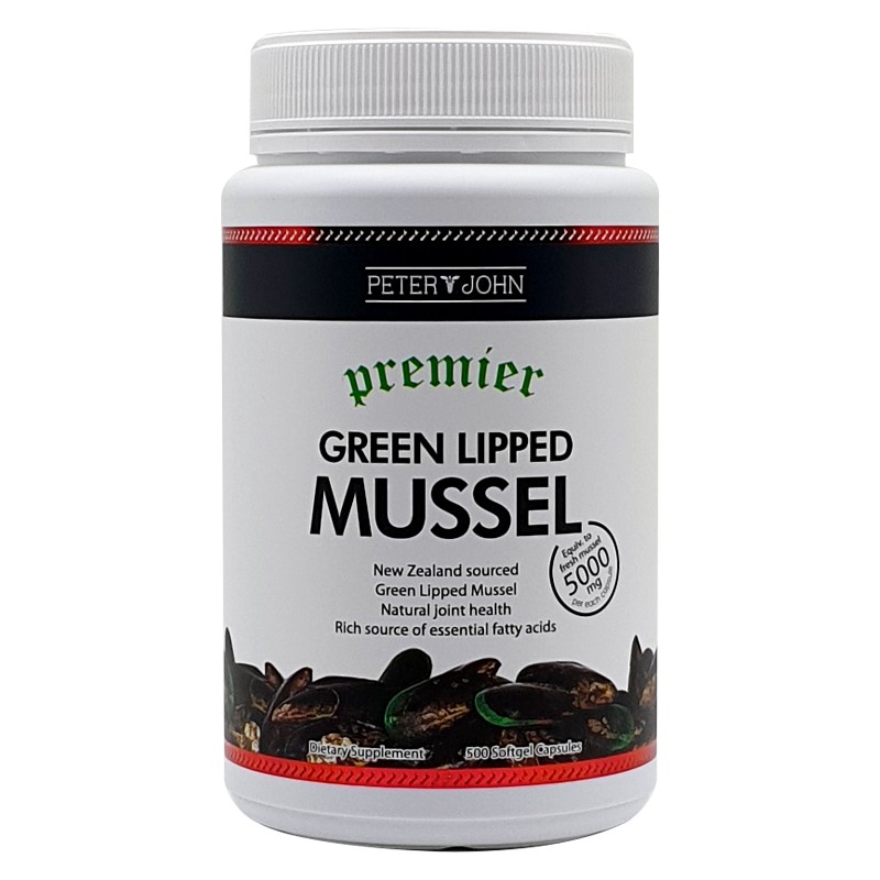 New Zealand Green Lipped Mussel Oil 5000 (500 Capsules) – 5 Pack