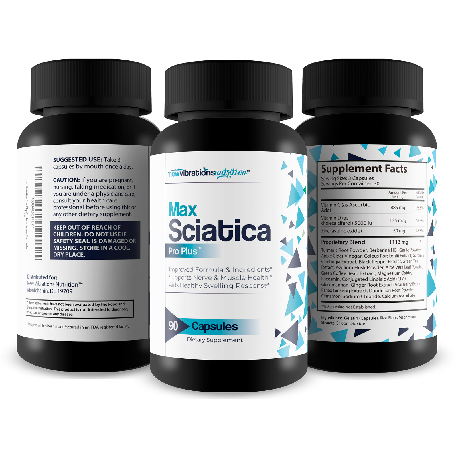 Max Sciatica Pro Plus – Our Best Sciatic Nerve Relief Supplement – Nerve Support