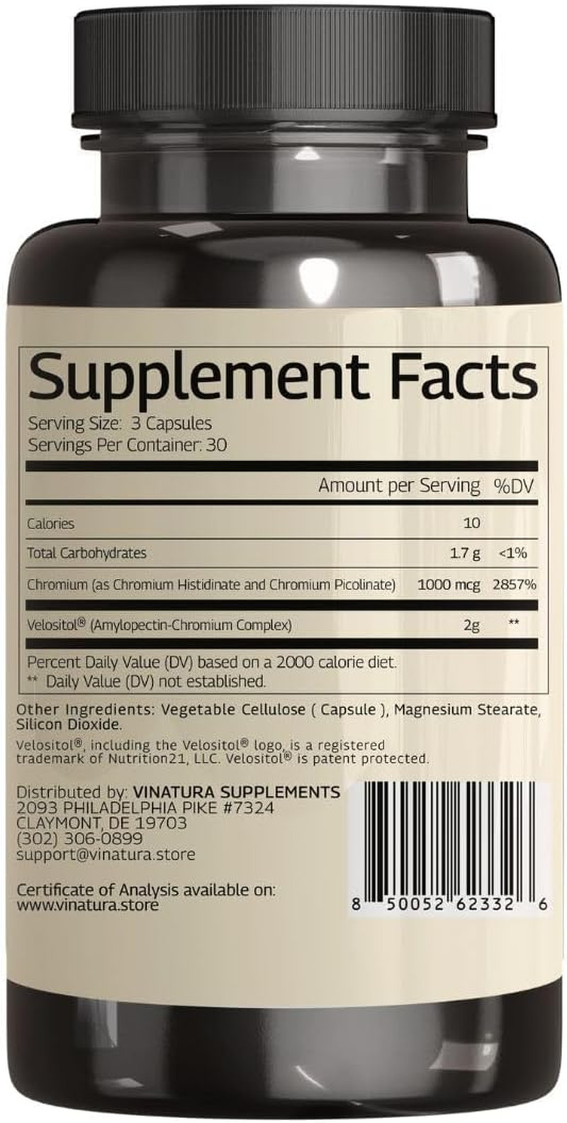 Velositol Supplements for Men – Protein Synthesis Enhancer for Strength and Musc
