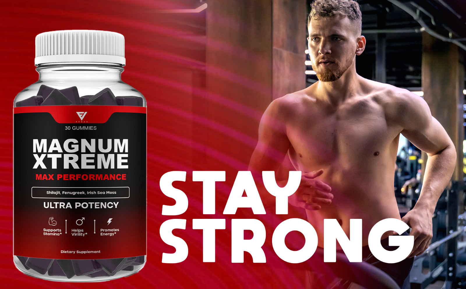 (5 Pack) Magnum Xtreme Gummies Magnum Extreme Advanced Formula (5 Month Supply)
