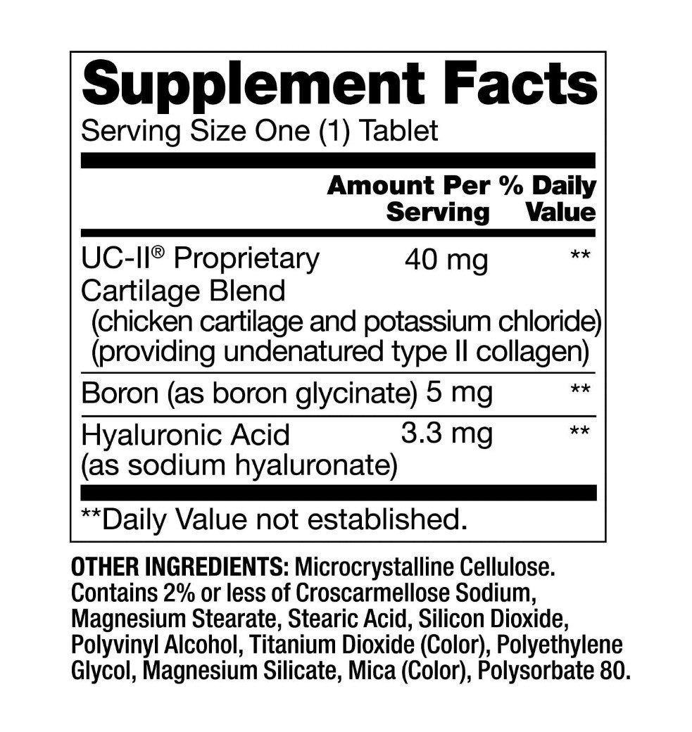 Member’s Mark Ultra Triple Action Joint Health Tablets 125 Count..