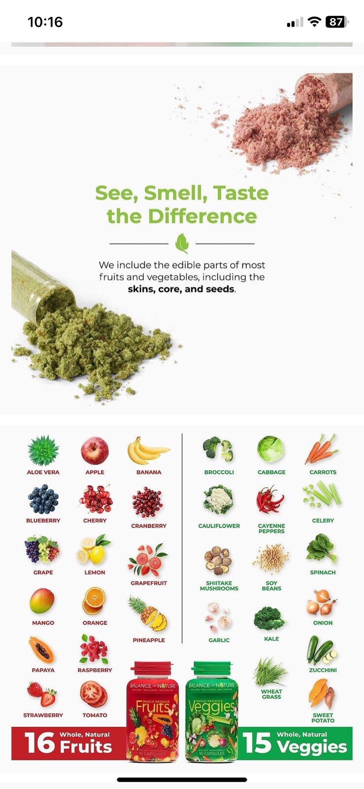 AUTHENTIC Fruits & Veggies