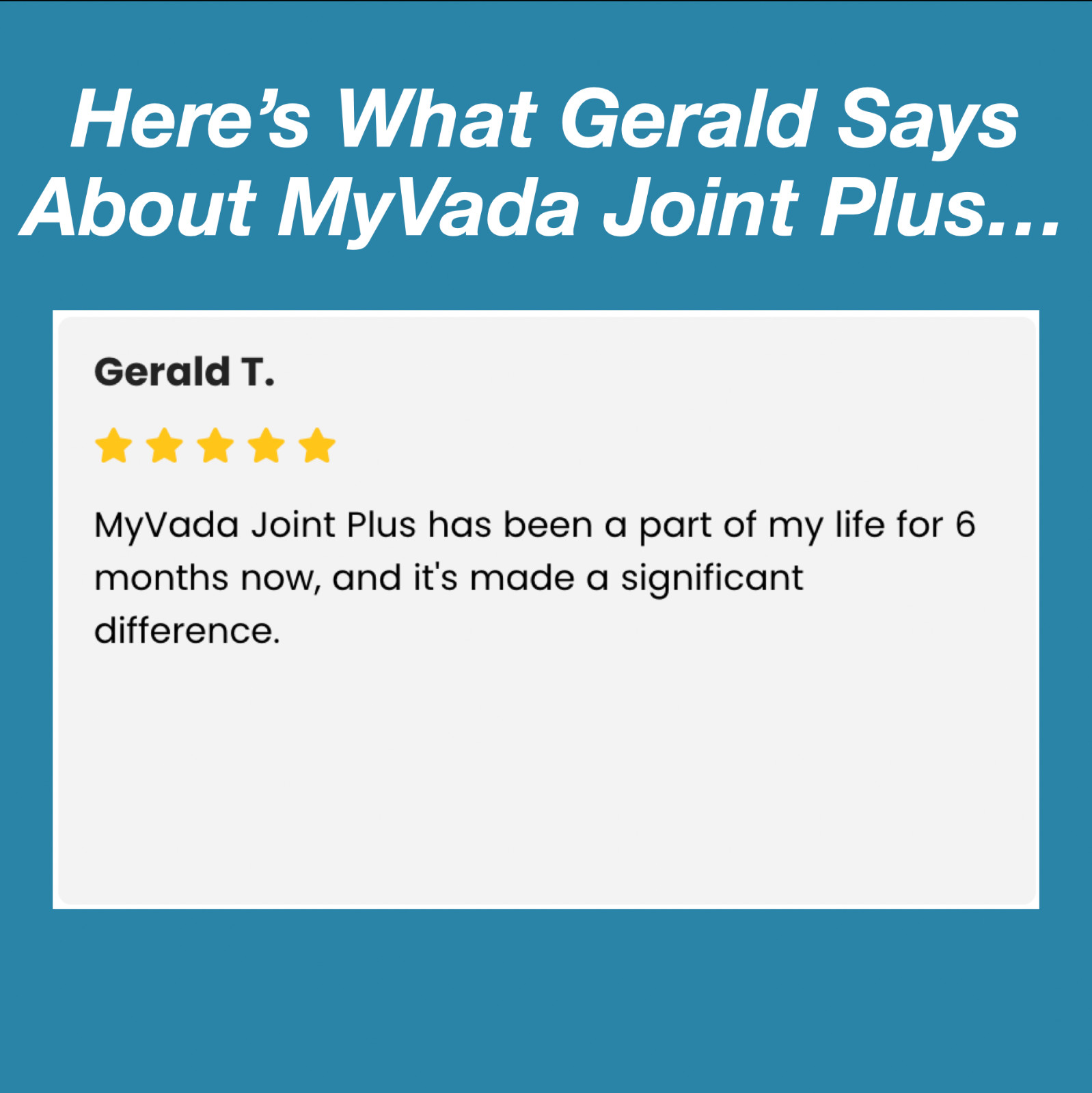 MyVada Joint Plus – Ayurvedic Herbal Organic Herbal Joint Health Supplement