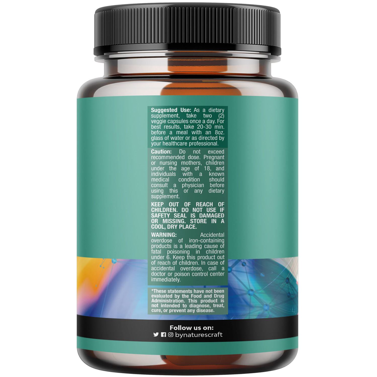 Advanced Brain Supplement for Memory and Focus – Nootropics Brain Support 60ct