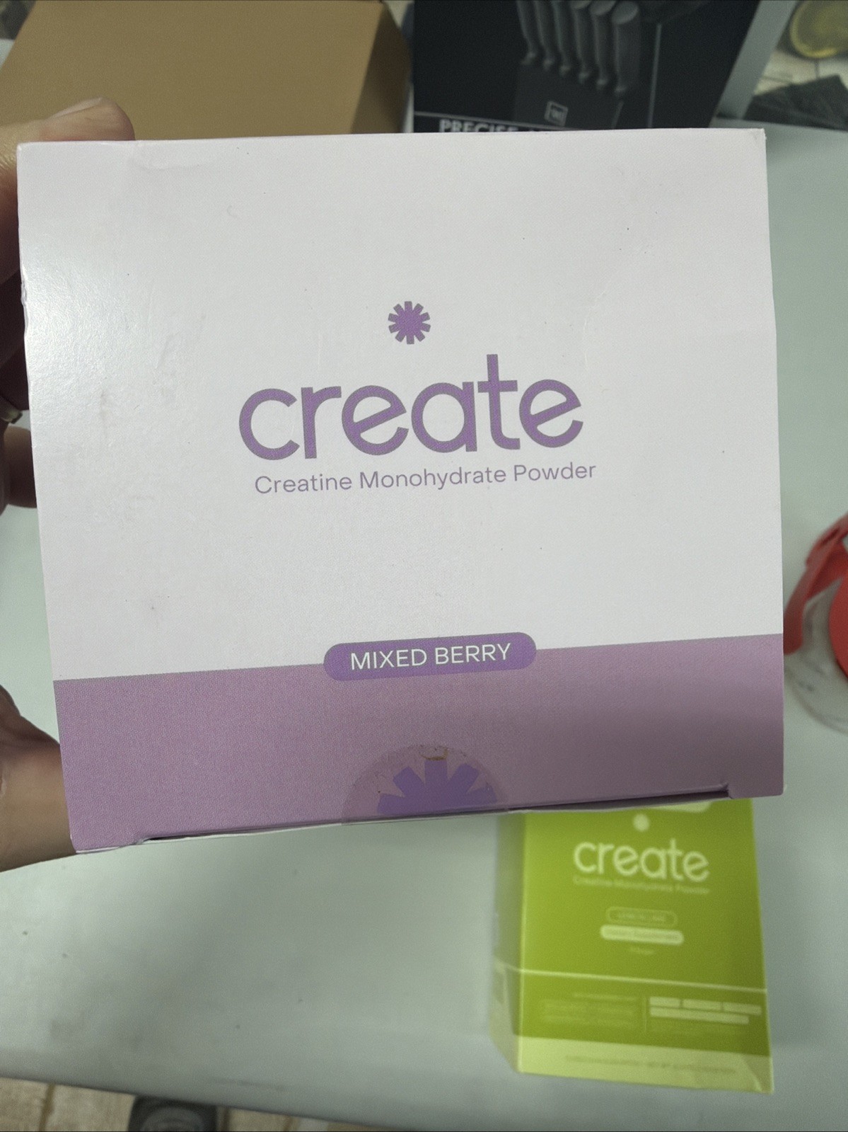 Create Creatine Monohydrate On-The-Go Stick Packs Mixed Berry (30 Sticks)