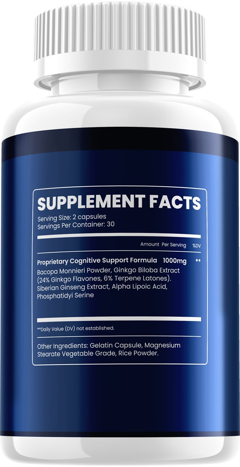 (5 Pack) Bio Brain Supplement Capsules – BioBrain Natural Blend Memory Focus
