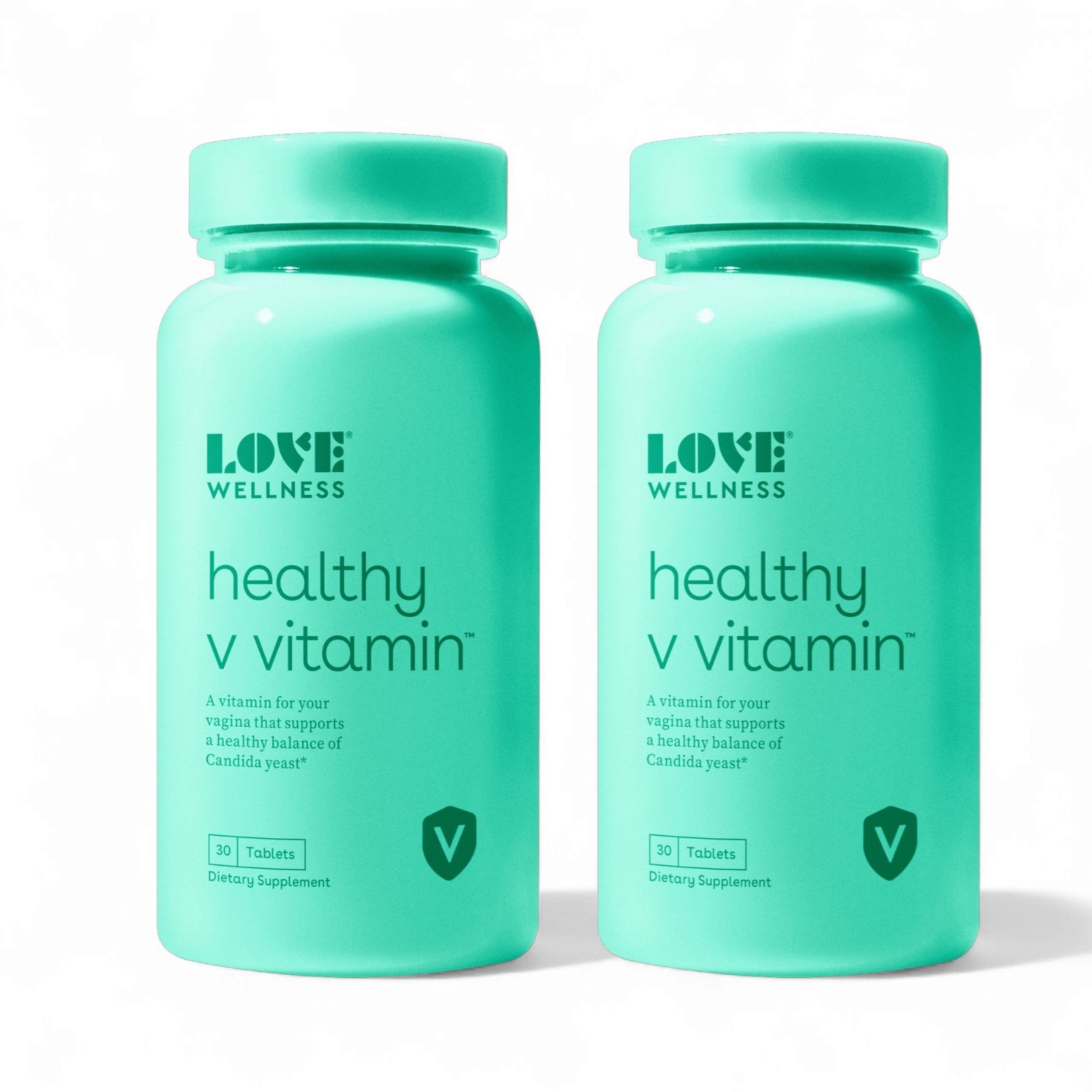 Love Wellness Healthy V Vitamin, 30 Caps (2 SET) Exp 6/27 Previous Packaging
