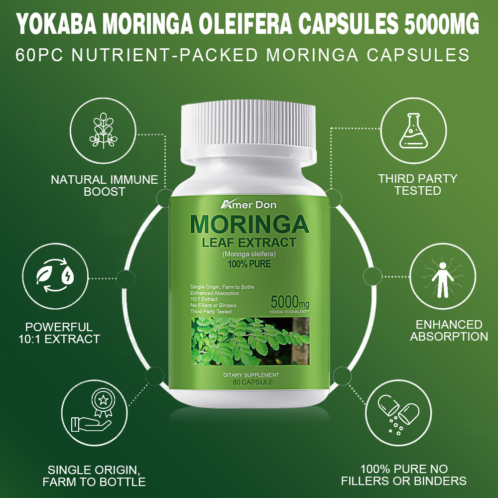 100% Pure Moringa Oleifera Leaf-Superfood,Antioxidant,Greens Supplement