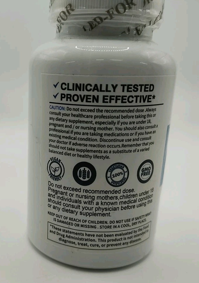 RELAXIUM SLEEP natural sleep support clinically proven 60 capsules.