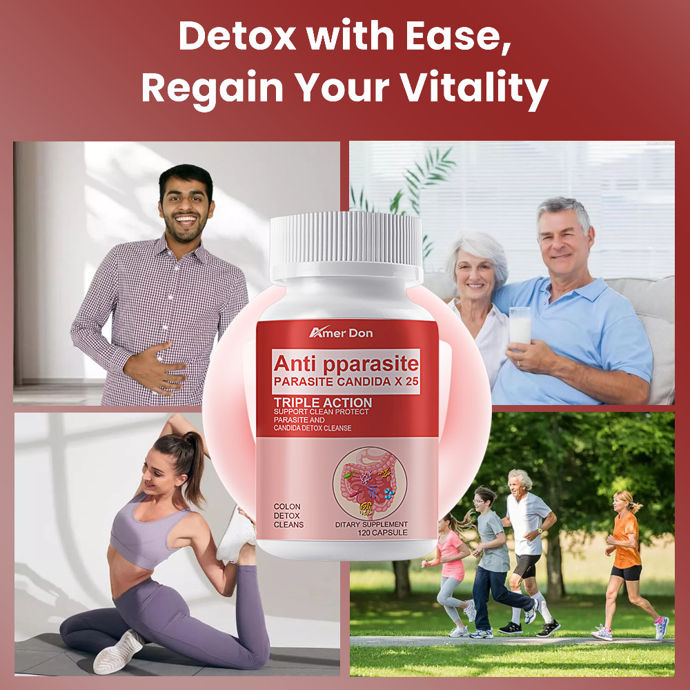 Candida Cleanse: Yeast Infection Support and Detox with Herbs,Enzymes Capsules