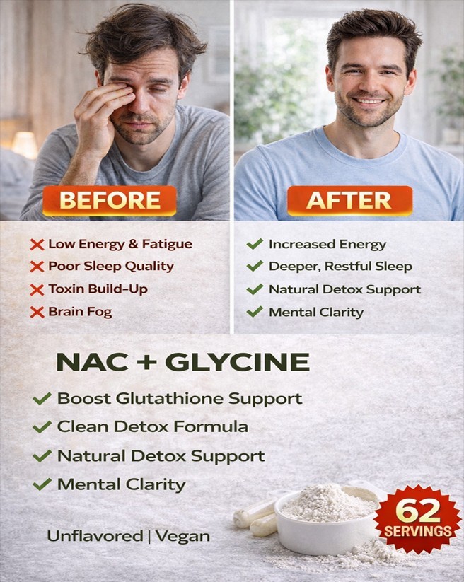 Pure NAC + Glycine Powder 250g | Antioxidant Liver Support | Vegan