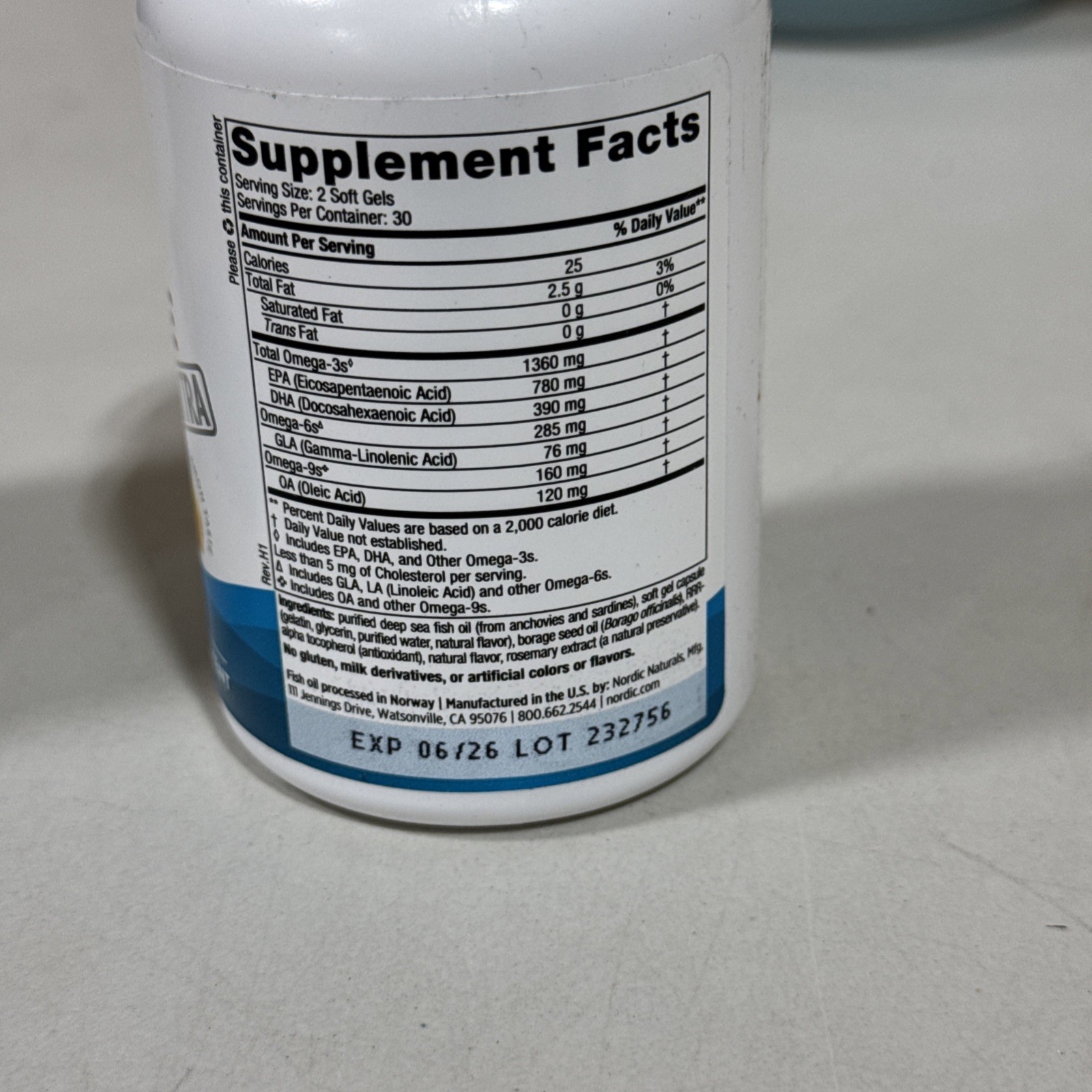 60 Gels Complete Omega D3 Heart Immune Bone Skin & Mood Support B3 R2