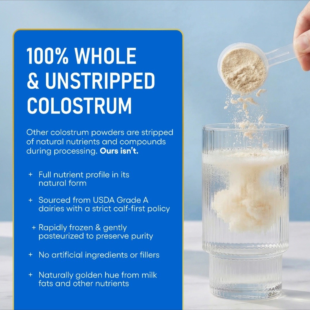 Physician’s Choice Gut Glow Up Collagen Peptides & Colostrum Gold Powder Combo