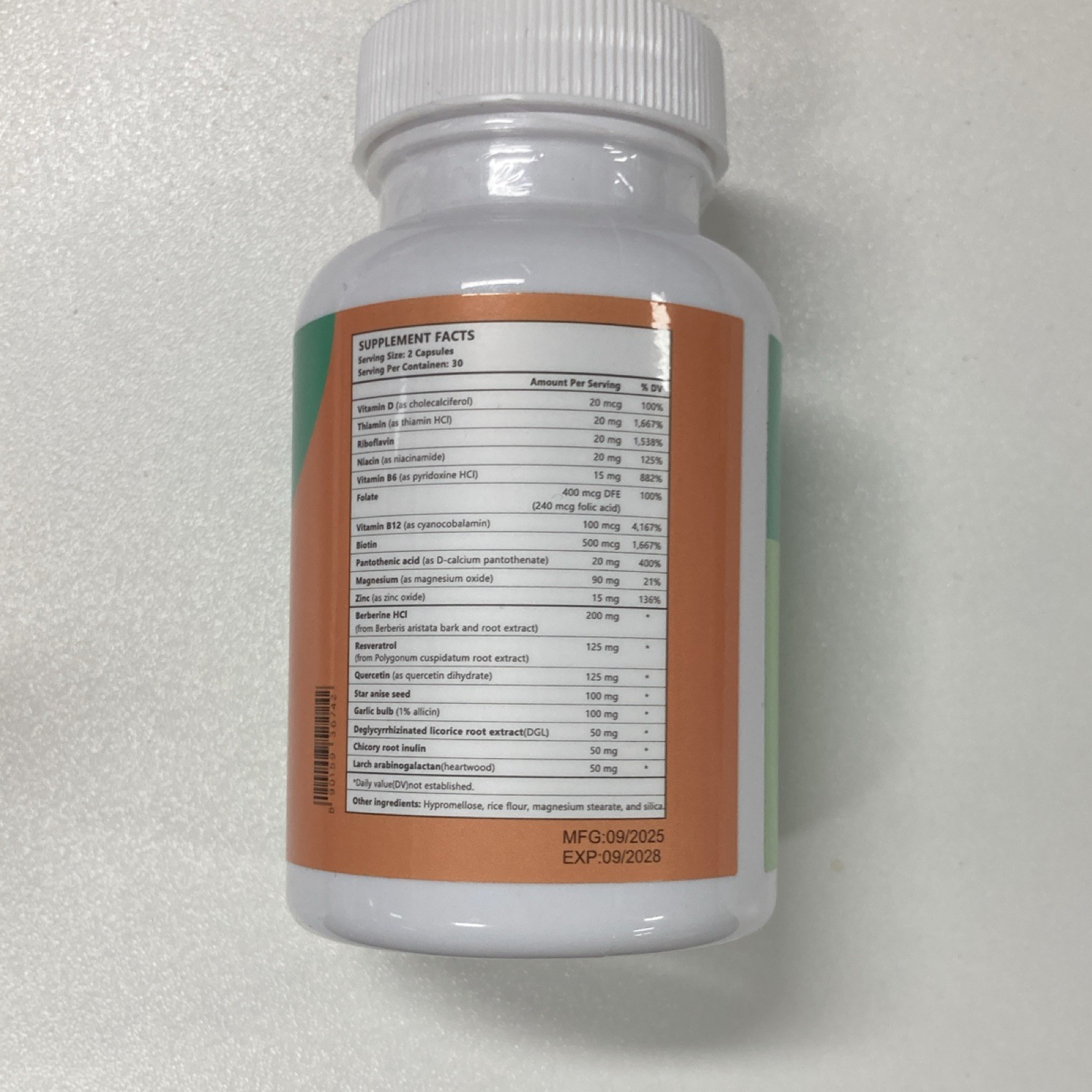 emma Dietary Supplement Digestive Support Gas & Bloating Relief 60 Capsules