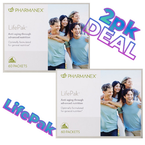 [2pk] Nu Skin NuSkin Pharmanex LifePak Anti-Aging Formula [2pk Deal] Exp 01/2026