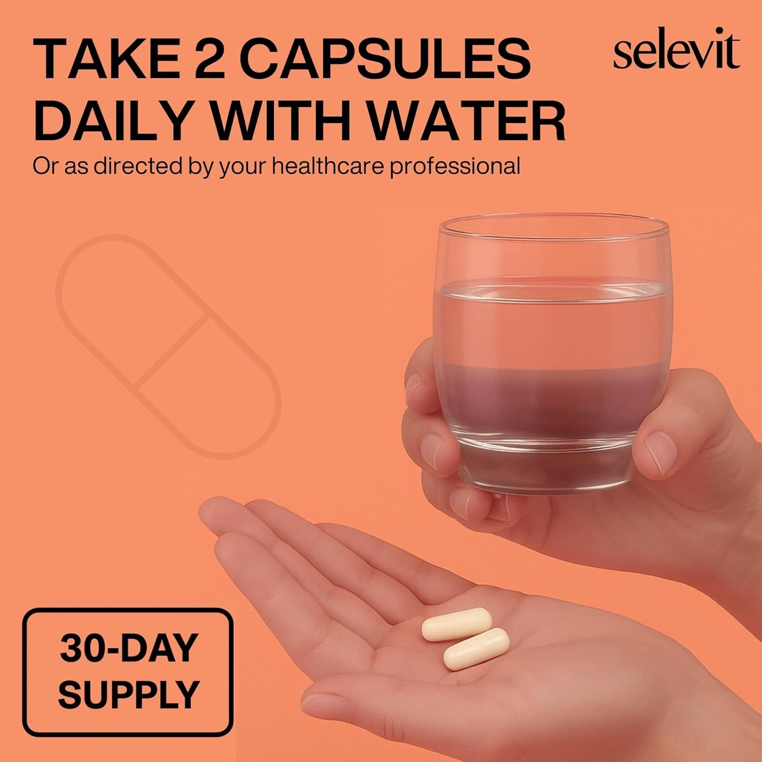 Selevit Vascular Support (Diosmin) 1000mg ~ Citrus-Derived, 60ct.