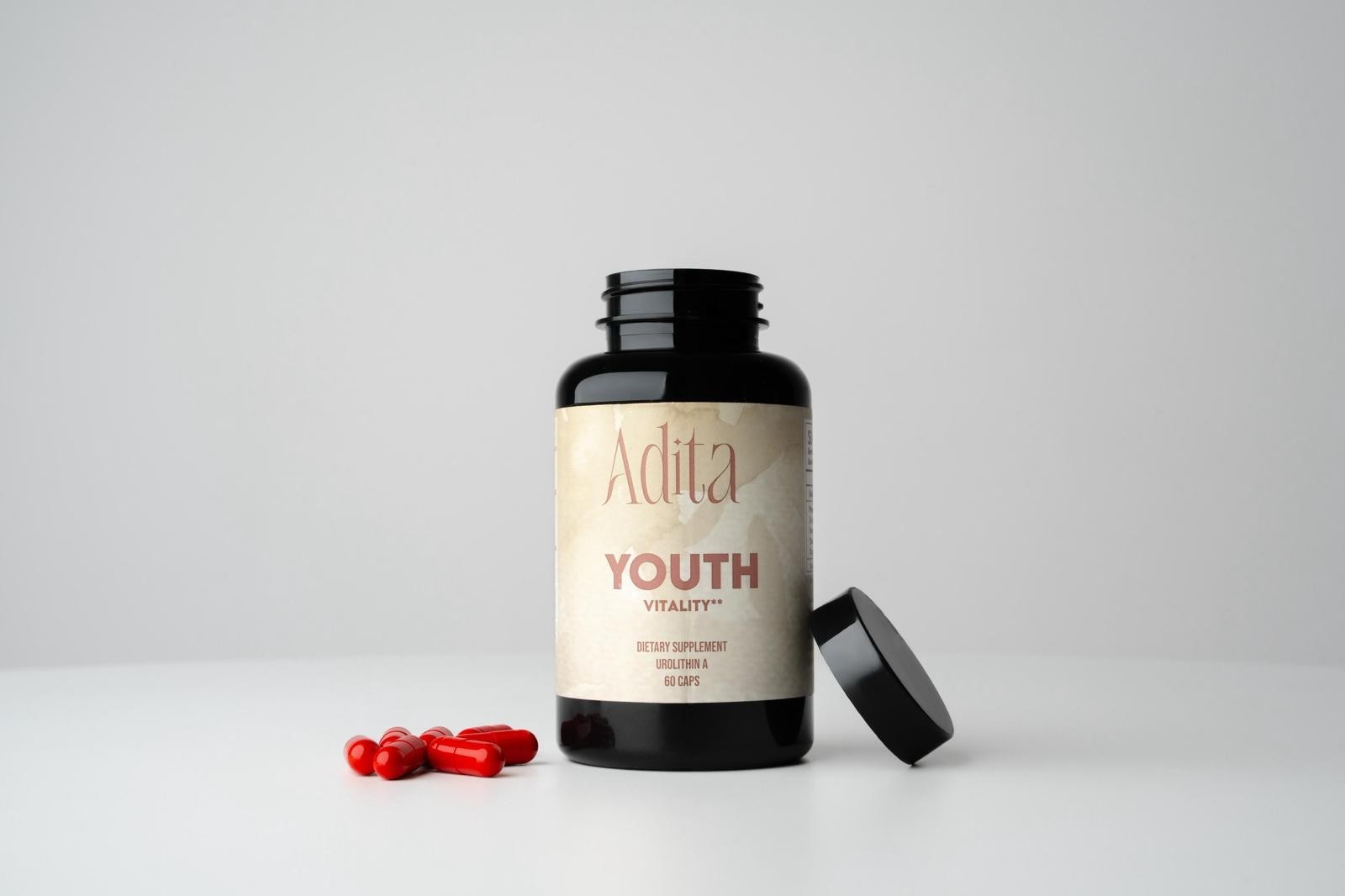 Adita Youth Vitality Dietary Supplement – 60 Caps – Urolithin A – New