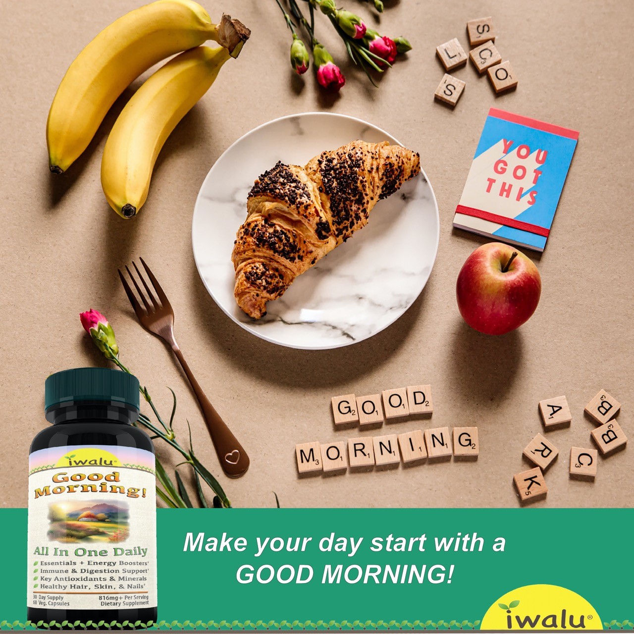 Best Daily Vitamins For Women, iwalu (Official) *SHIPS FREE – USA MADE