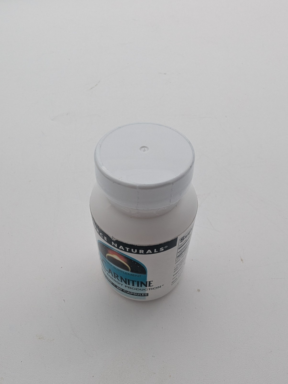 Source Naturals L-Carnitine 500 mg 60 Caps