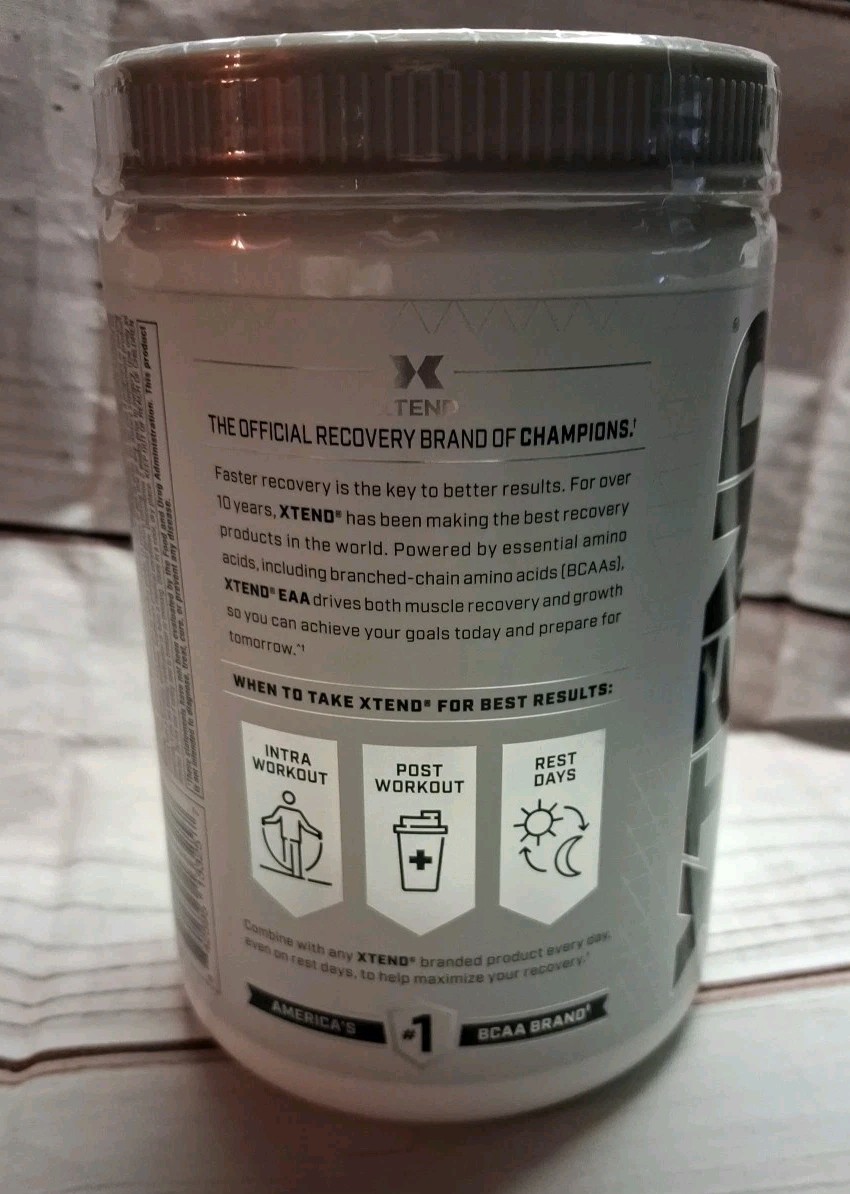 XTEND Essential Amino Acids – Lemon Lime 11.9oz (336g) EXP 01/2027 -Zero Sugar