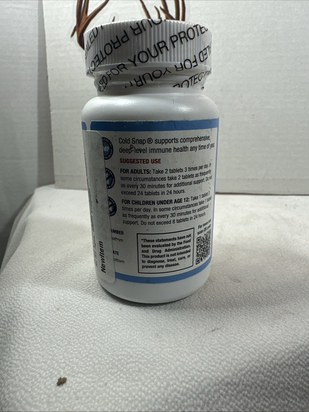 Snap Dynasty Herb Company Cold Snap 90ct Immune Support MFD:02/25 FREE SHIPPING