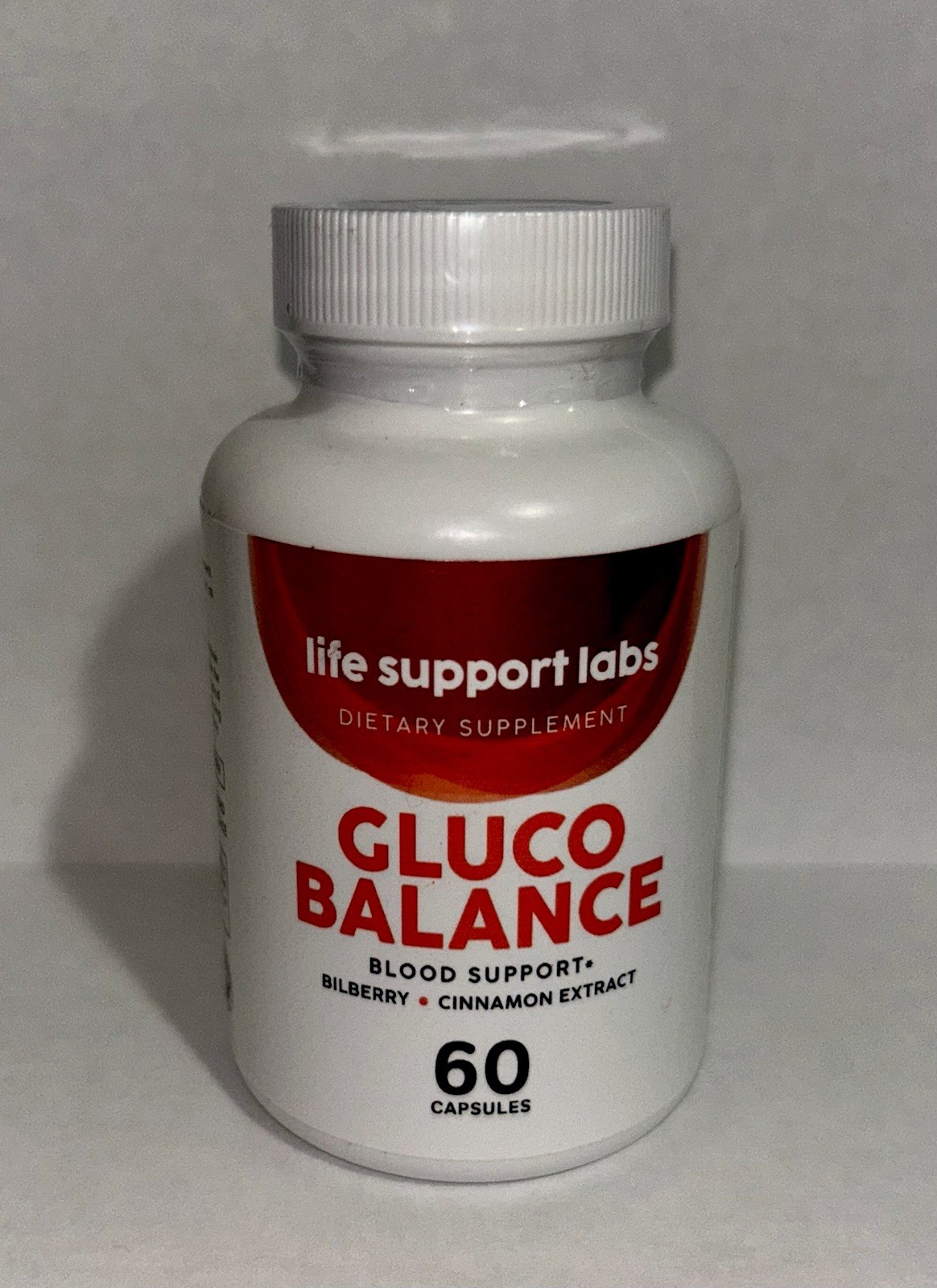 Life Support Labs Gluco Balance Support Pills Vitamin Supplement 60 Capsules