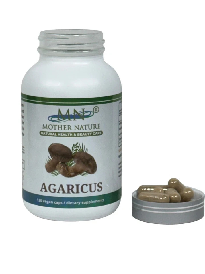 Mother Nature Agaricus Kidney & Liver Support Supplement – Mushroom Blend