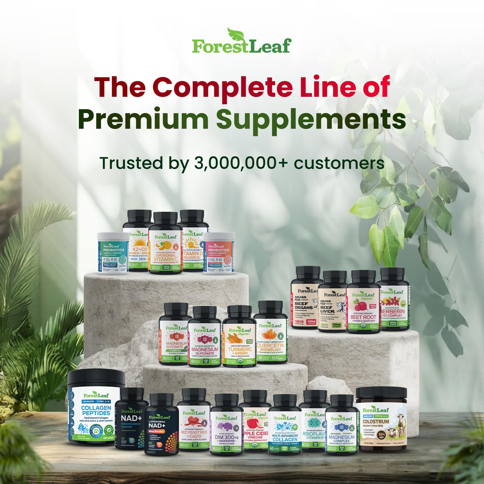 ForestLeaf D Mannose Supplements for Women & Men – 120 Count (Pack of 1)