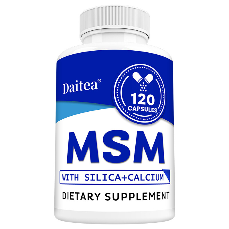 Msm With Silica + Calcium – Supports Hair Growth, Joint Health And Immunity