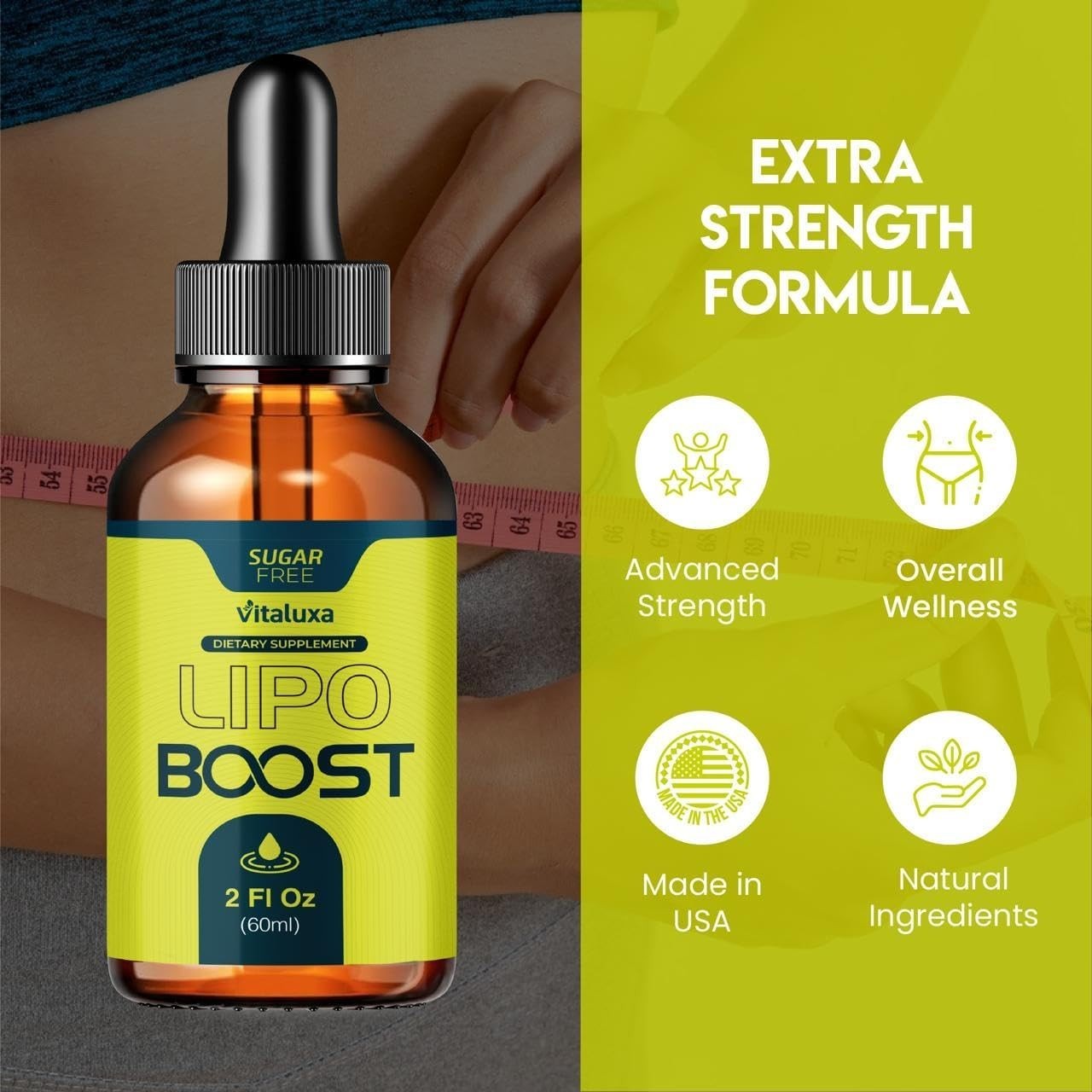 Lipo Boost Weight Loss Drops 2oz (60ml) – Advanced Liquid Diet Supplement