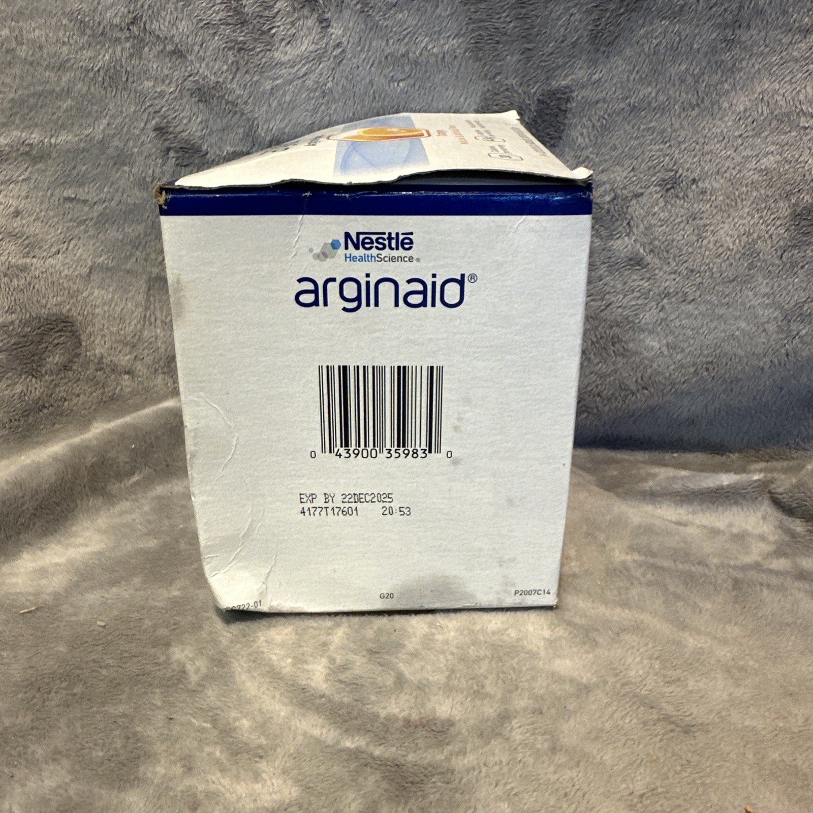 Nestle Arginaid Oral Supplement Orange 0.32 oz. Packet 14 Ct
