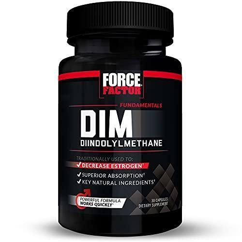 Force Factor DIM Pills to Decrease Estrogen in Men, Diindolylmethane Supplement