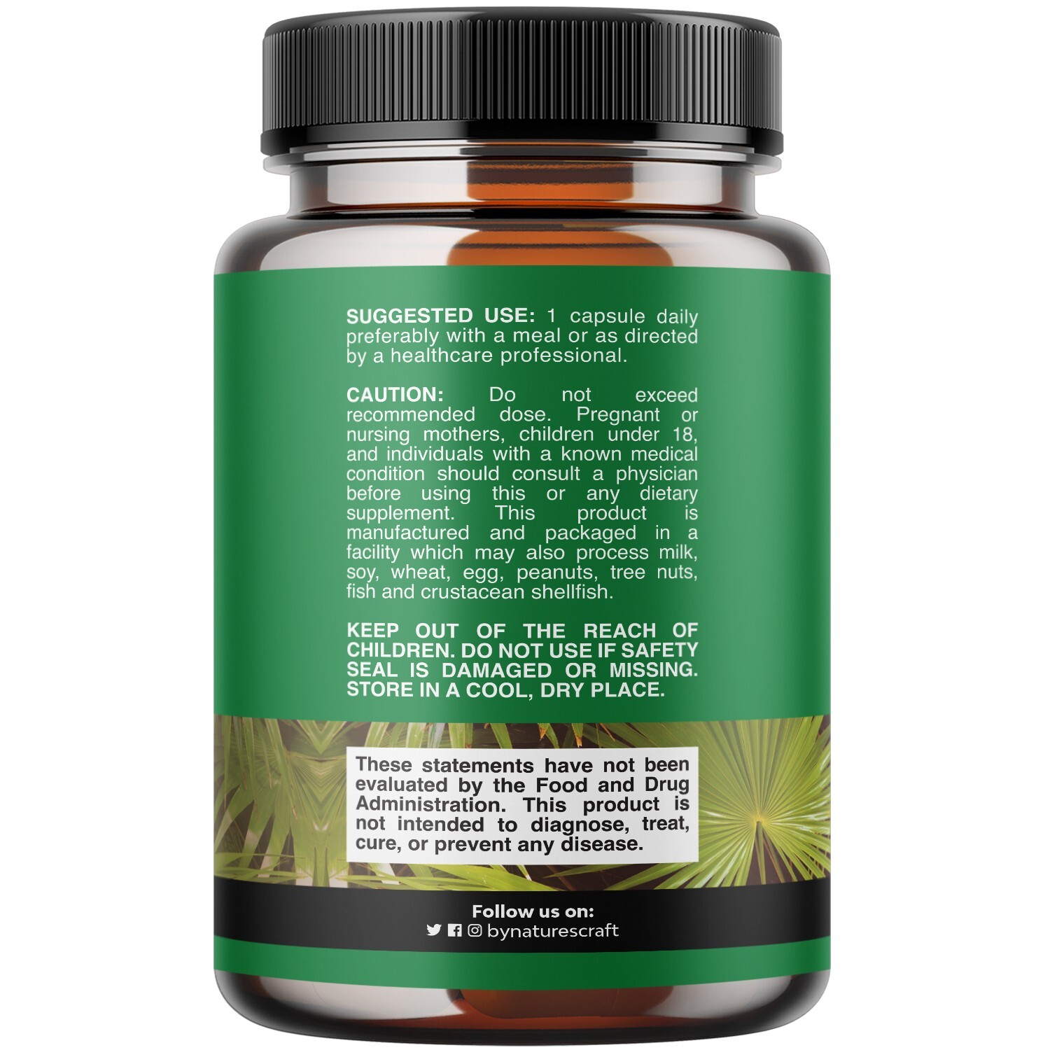 Extra Strength Saw Palmetto Extract – Hair Growth and Urinary Support 200ct