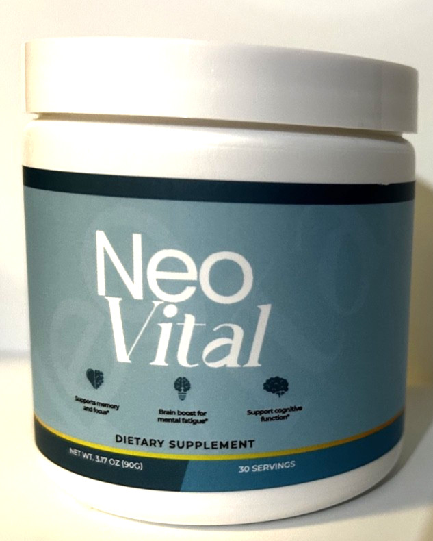 (6 pack) NeoVital, Official NeoVital Brain Supplement Powder 180 Servings