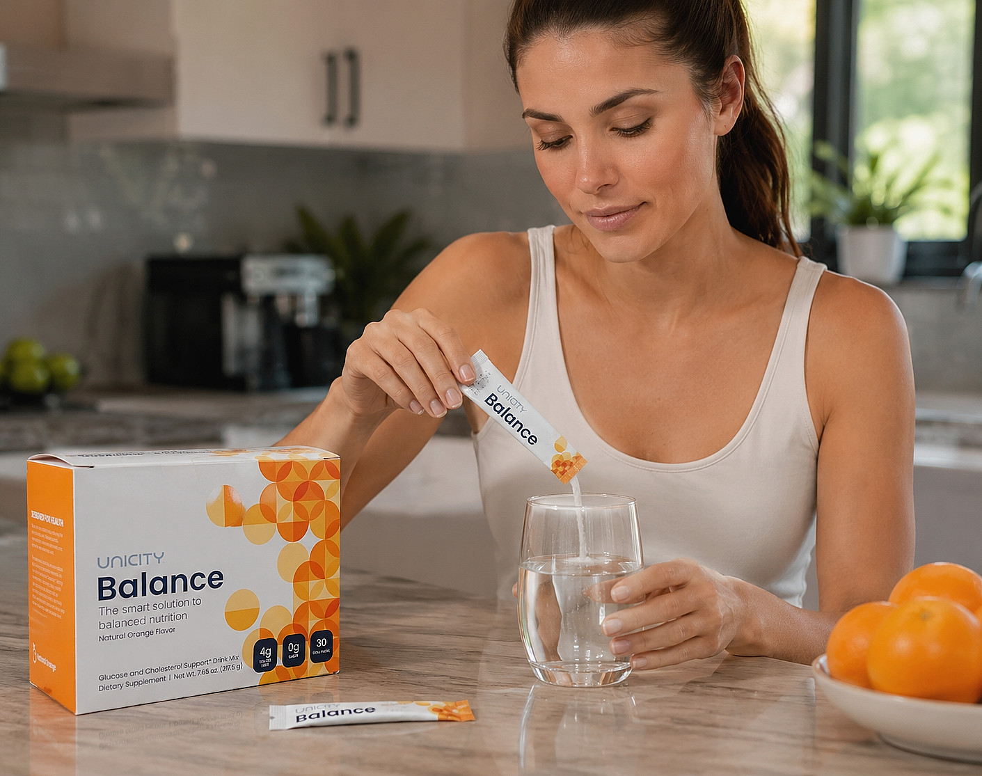 Unicity BALANCE 30 Packets/Stick Packs ORANGE Exp 4/2027 NEW/SEALED!