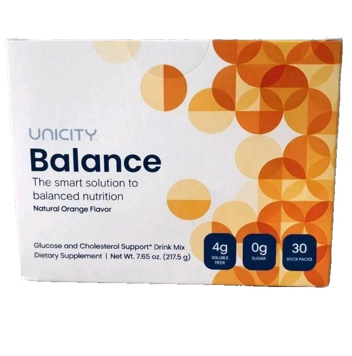 Unicity BALANCE 30 Packets/Stick Packs ORANGE Exp 4/2028 NEW/SEALED