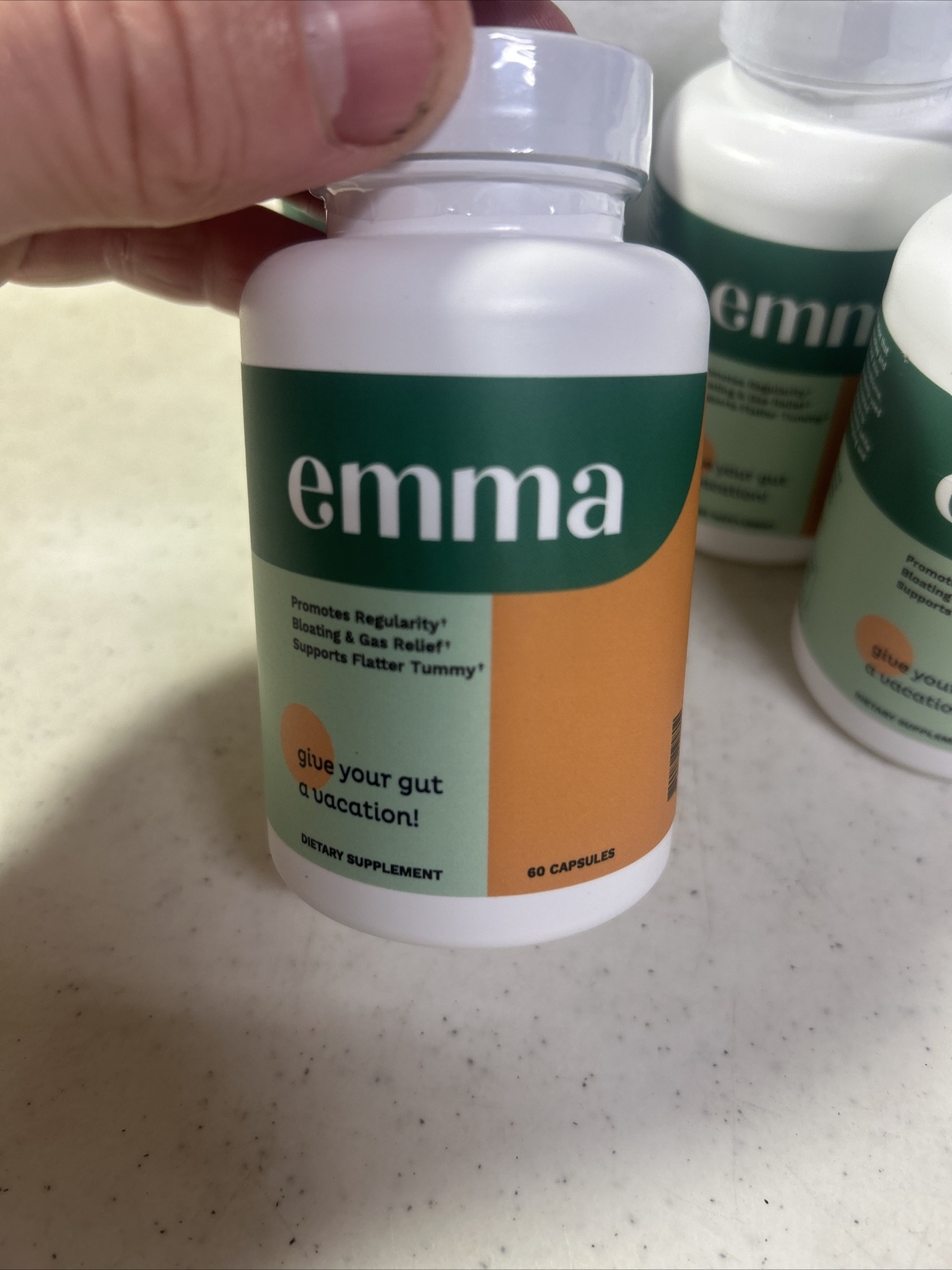 Emma Relief Supplement Konsciens Keto for Gut Bloating 60 Capsules (Pack of 5)